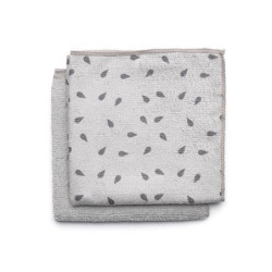 PAÑOS DE COCINA DE MICORFIBRA, SET DE 2, 30X30 CM