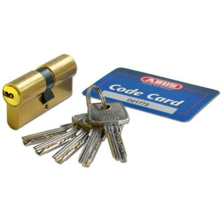 CILINDRO SEGURIDAD LATONADO MATE 35/35