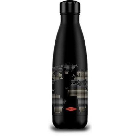 BOTELLA 500 ML NEGRA. MAPAMUNDI 351020100