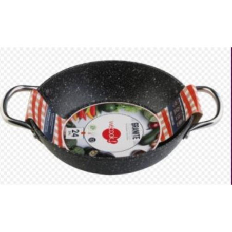 CAZUELA BAJA GRANITE 26CM 3L 72026