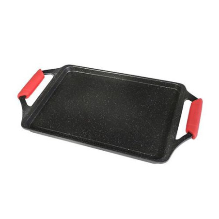 ASADORA ALUMINIO FUNDIDO 37X25 CM. ECOCHEF 10601