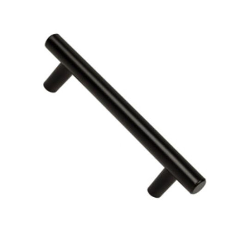 TIRADOR MUEBLE 96 ACERO PINTURA NEGRO MATE  65001N