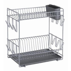 ESCURREPLATOS GRANDE GRIS 89010