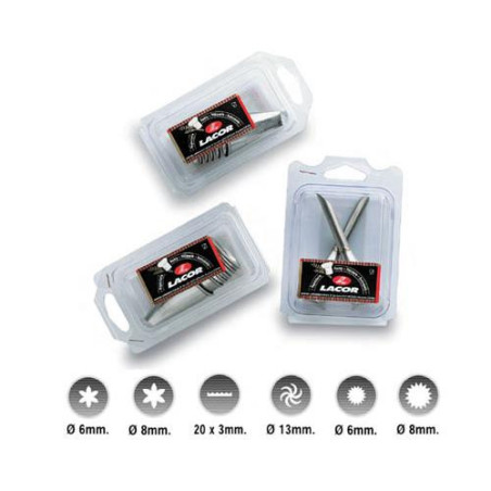 BOQUILLA MANGA PASTELERA SET 6 68998