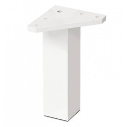 PATA CUADRADA ABS 40*150 MM BLANCO  50015BL