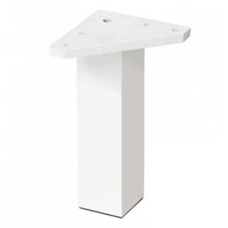 PATA CUADRADA ABS 40*150 MM BLANCO  50015BL