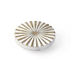 POMO REDONDO 40MM LATON BLANCO DECAPE 510BB