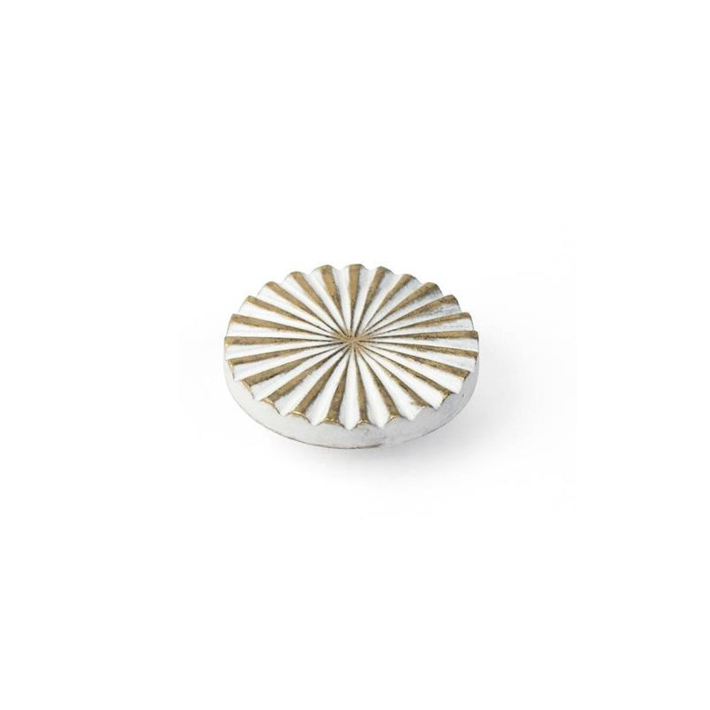 POMO REDONDO 40MM LATON BLANCO DECAPE 510BB POMO REDONDO 40MM LATON BLANCO DECAPE 510BB