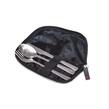 SET DE CUBIERTOS INOX CON FUNDA 8414-ID
