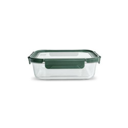 CONTENEDOR VIDRIO RECTANGULAR 1520ML C/TAPA 8583-V
