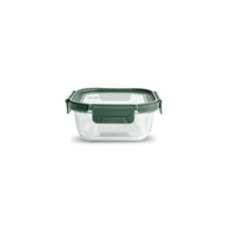 CONTENEDOR VIDRIO CUADRADO 800ML C/TAPA 8586-V