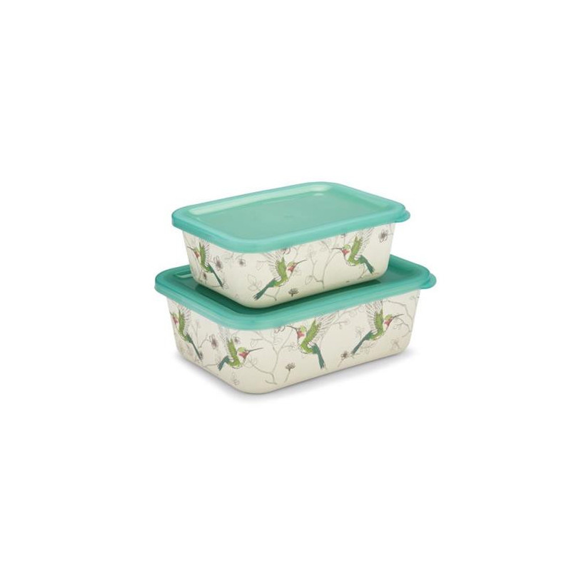 SET 2 CONTENEDORES COLIBRI FIBRA BAMBU COO127 SET 2 CONTENEDORES COLIBRI FIBRA BAMBU COO127