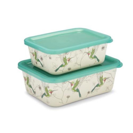 SET 2 CONTENEDORES COLIBRI FIBRA BAMBU COO127 SET 2 CONTENEDORES COLIBRI FIBRA BAMBU COO127