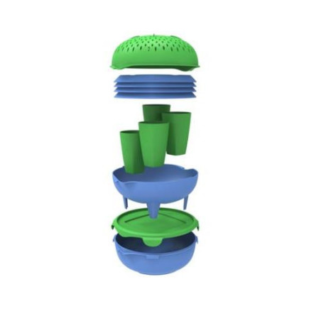 SET PICNIC PICK&GO AZUL Y VERDE CUI22 SET PICNIC PICK&GO AZUL Y VERDE CUI22