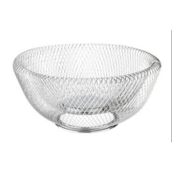 FRUTERO MALLA 31X14CM DOBLE CROMO APS93