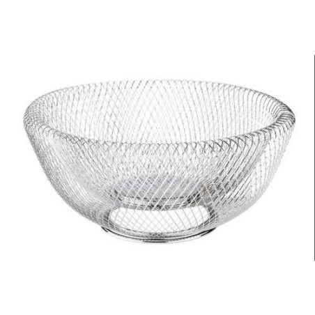 FRUTERO MALLA 31X14CM DOBLE CROMO APS93