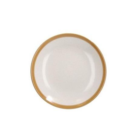 PLATO POSTRE WOODY BEIGE 21CM TOG104