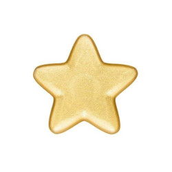 PLATO ESTRELLA 24 CM - COLOR ORO