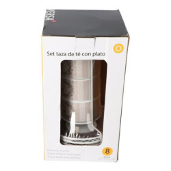 SET 4 TAZAS TE CON STAND PROVENZAL 20090245