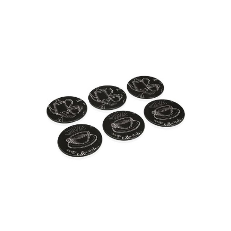 SET 6 POSAVASOS PIZARRA 19910211