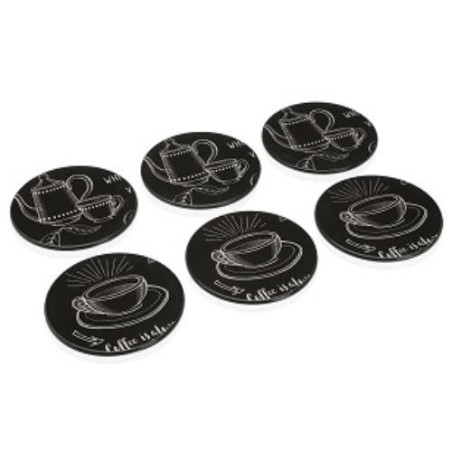 SET 6 POSAVASOS PIZARRA 19910211