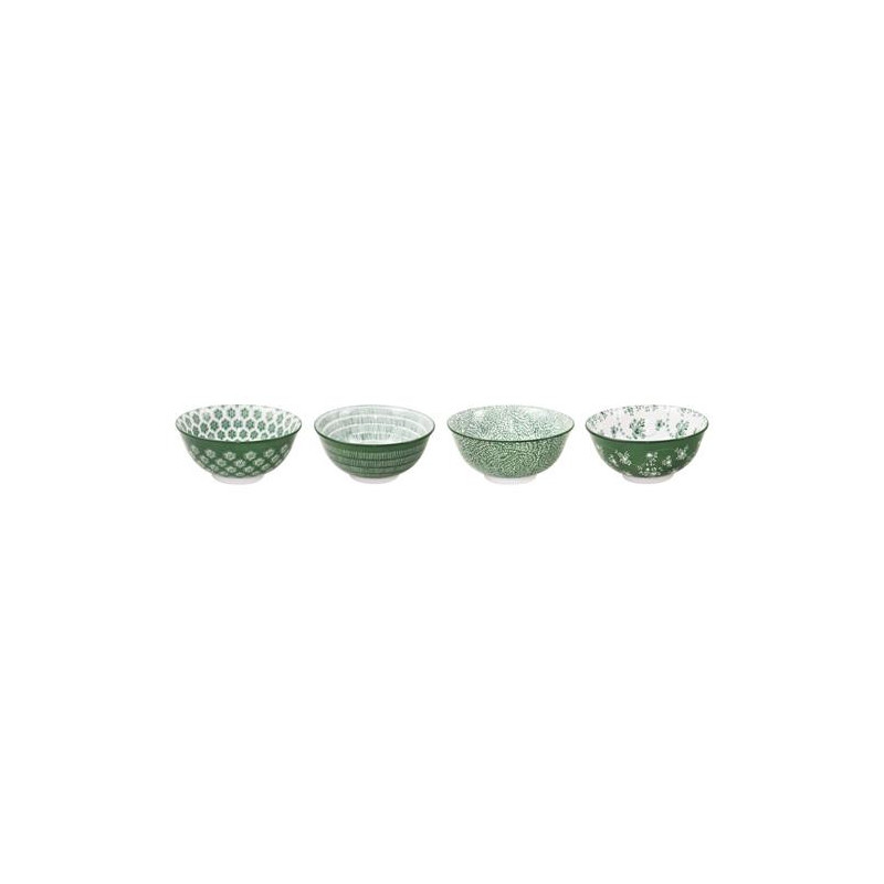 BOL PORCELANA SURTIDO L" VERDE 15CM 691902"