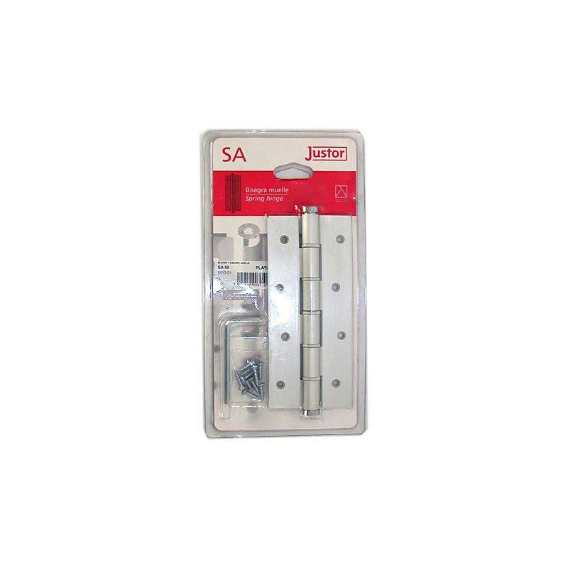 BISAGRA MUELLE PLATA 58 (BL.) 5813 BISAGRA MUELLE PLATA 58 (BL.) 5813