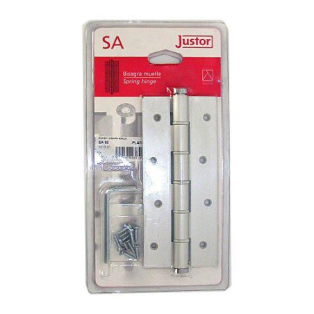 BISAGRA MUELLE PLATA 58 (BL.) 5813 BISAGRA MUELLE PLATA 58 (BL.) 5813