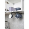 COLGADOR TAZAS INTERIOR ARMARIO KLEA NEGRO 53257