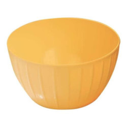 BOL PLASTICO 28 CM DELICIA 5.0 L, AMARILLO