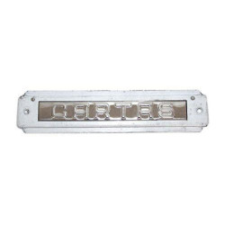 PLACA BUZON 220X50 ACERO INOXIDABLE 2104