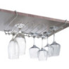 COLGADOR ESTANTE 12 COPAS CRYSTAL 38X26X7CM