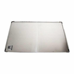 BANDEJA CON BORDON INOXIDABLE 40X60 CM. 21540