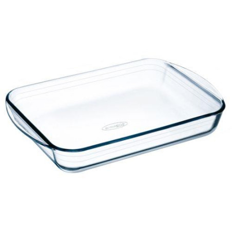 FUENTE VIDRIO RECT. 39X24 CM. 3L OCUISINE 4936336