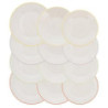 VAJILLA 12 PIEZAS PORCELANA EPP PARCHIS QD