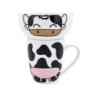 SET VACA MUG 33CL Y BOL 51CL ZOO QD 5427002