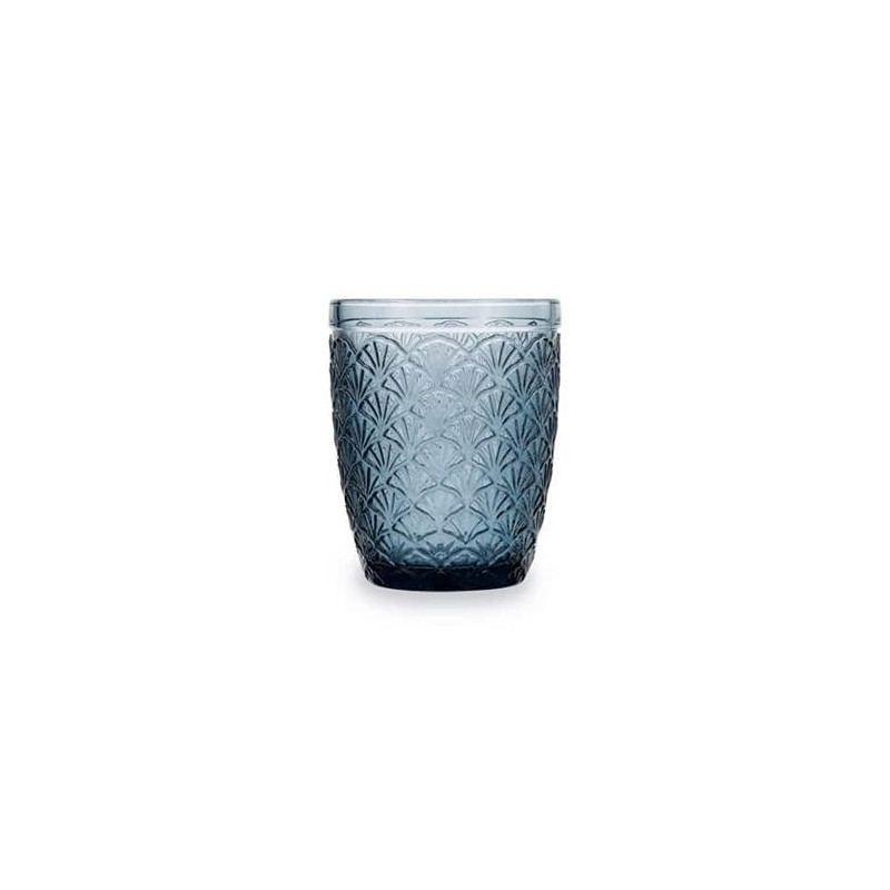 VASO FB 24 CL COLOR AZUL BLUE CAJA 6UDS
