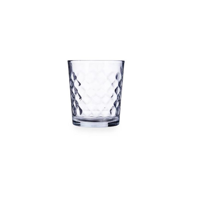 VASO FB 36 CL TRANSP DIAMOND URBAN (CAJA 6)