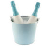 CUBITERA METALIZADA CON ASA AZUL 5L KOALA