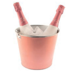 CUBITERA METALIZADA CON ASA ROSA 5L KOALA