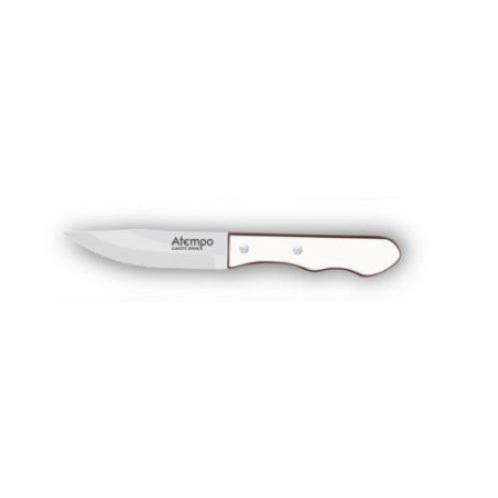 CUCHILLO PARA CHURRASCO MANGO BLANCO 125-13