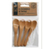 SET 4 CUCHARAS PEQUEÑAS BAMBU KA3902