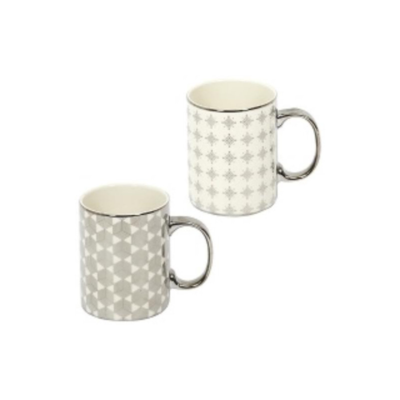 MUG 300 ML SILVER SURTIDO KA5416