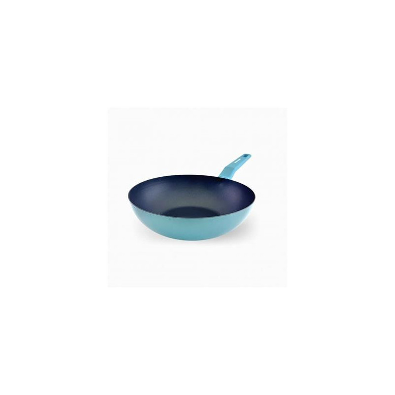 WOK COLORS 28CM BLUE