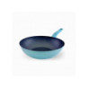 WOK COLORS 28CM BLUE