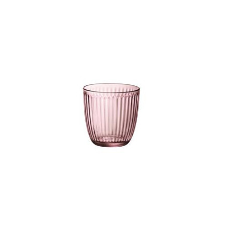 SET 6 VASOS 30CL LINE PINK 5403