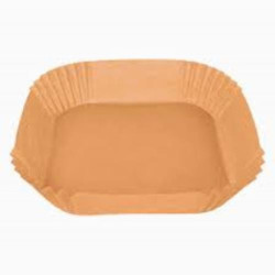 MOLDE PAPEL SILICONADO AIRFRYER 20X20X4.5CN (50UD)