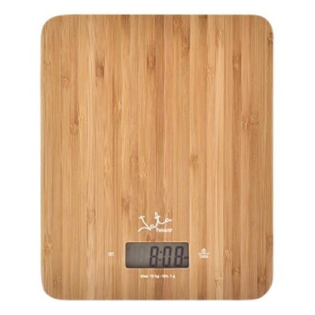 BALANZA COCINA BAMBU RELOJ Y TEMPORIZADOR 15KG 720