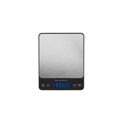 BALANZA DE ACERO INOX. NEGRA - CAPACIDAD 3KG