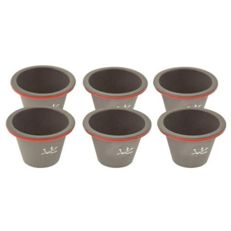 MOLDE SILICONA PLATINO 6 FLANES Ø 7,5X5,5CM MC67